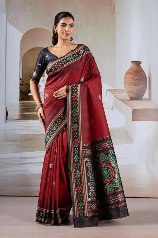 Dupiyan Silk Patola Weaving Saree