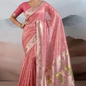 Tishu Paithani Weaving Saree.