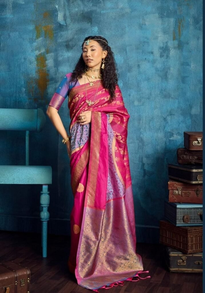 Eri Tushar Hand Weaving Saree.